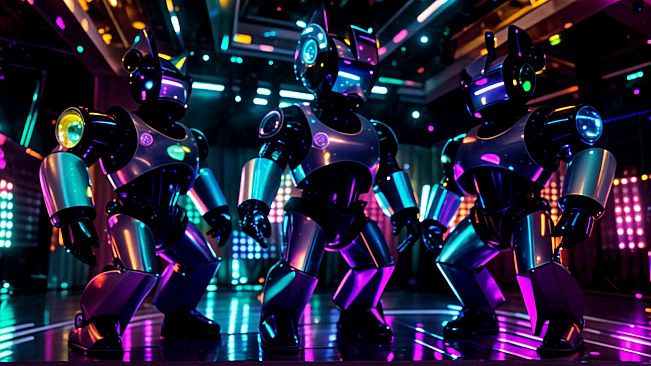 AI-VJ - Robots 2 Visuals