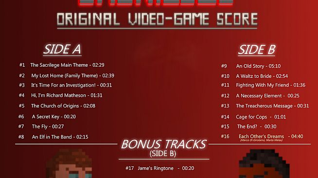The Sacrilege (Original Video Game Score)