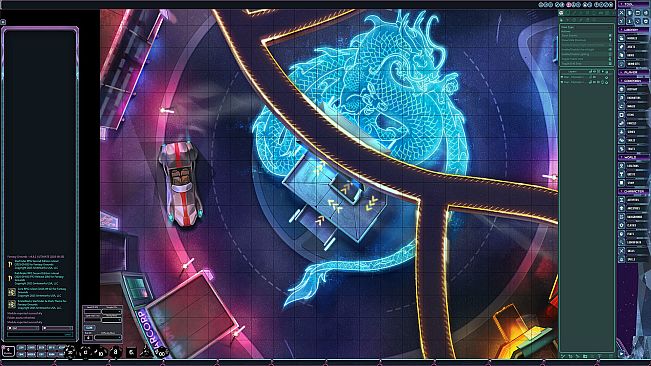 Fantasy Grounds - Starfinder 2 RPG - Flip-Mat: Cityscape Multi-Pack