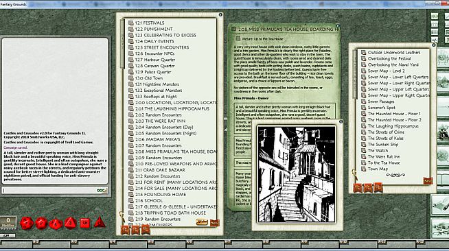 Fantasy Grounds - Castles & Crusades: Town of Kalas