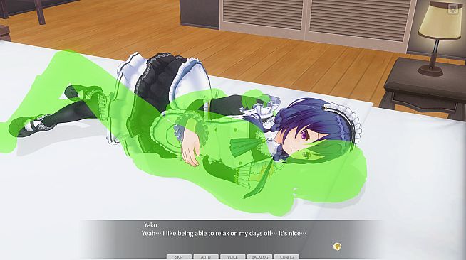 CUSTOM ORDER MAID 3D2 Quiet and love to be pampered, Bookworm GP-02