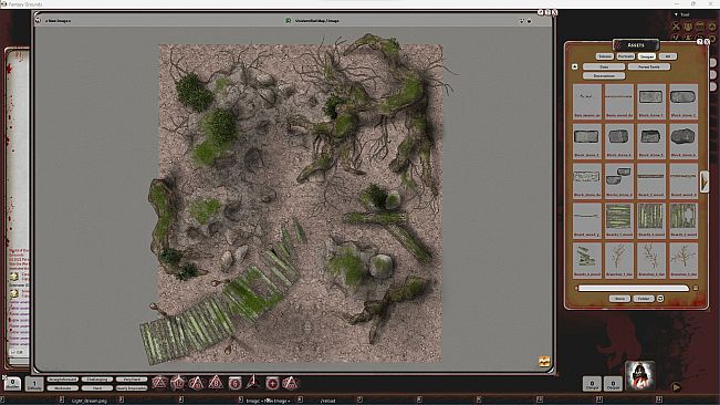Fantasy Grounds - FG Haunted Places Map Pack