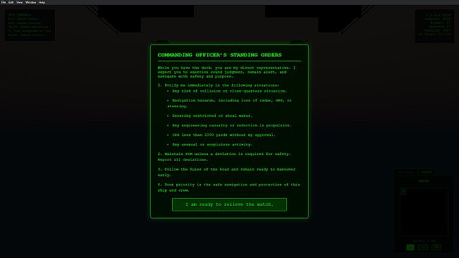 Watchstander: Surface Warfare Officer Training Simulator
