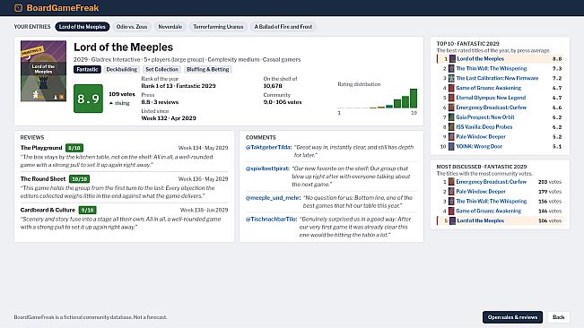 Board Game Tycoon