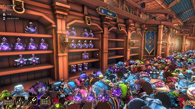 Sort the Magic Potions: Tidy Up and Shelve