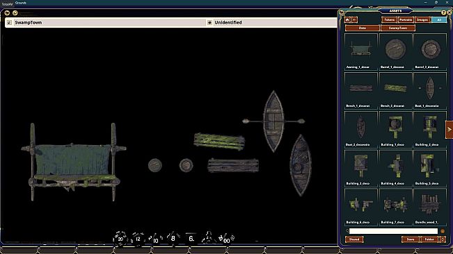 Fantasy Grounds - FG Kingdoms Endless Bog Map Pack