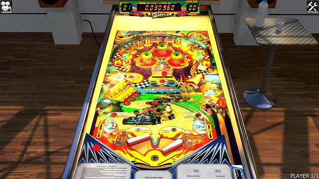 Zaccaria Pinball - Hot Wheels Table