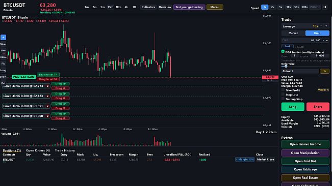 Bull&Bear Crypto Trading Simulator