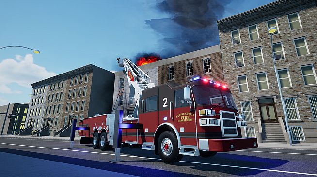 Into The Flames - Tower Ladder Vehicle