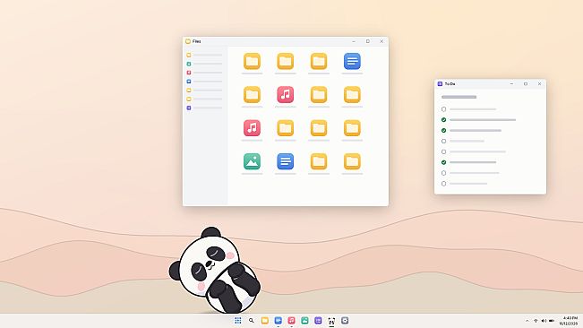 Roly-Poly Panda: Desktop Pet
