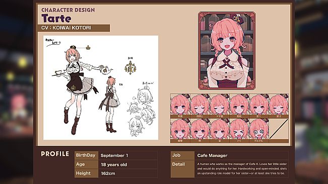Kemono Teatime Design Works – Café Days