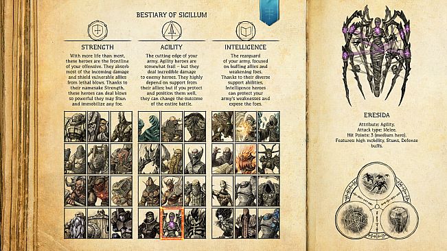 Bestiary of Sigillum: New Heroes