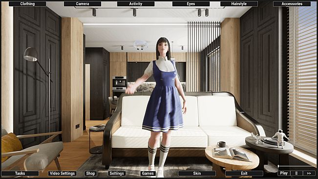 Virtual Girlfriend Lia - Nerd Girl