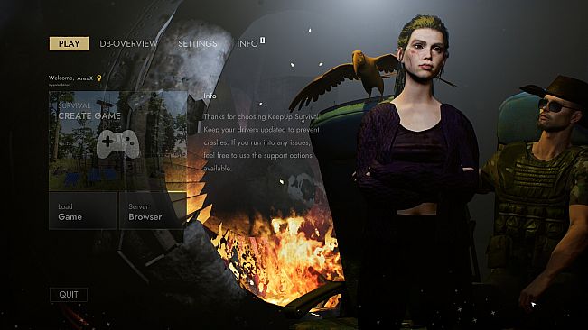 KeepUp Survival - Supporter Pack