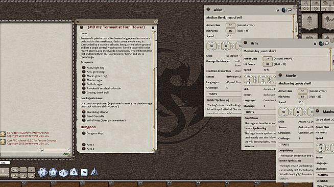 Fantasy Grounds - Mini-Dungeon #015: Torment at Torni Tower (5E)
