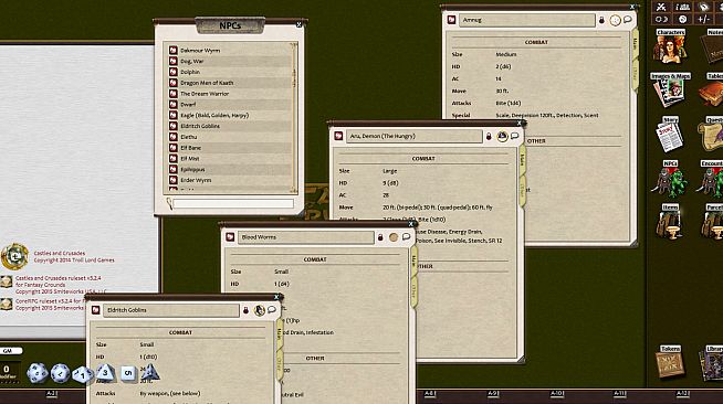 Fantasy Grounds - Monster & Treasure of Airhde (Castles & Crusades)