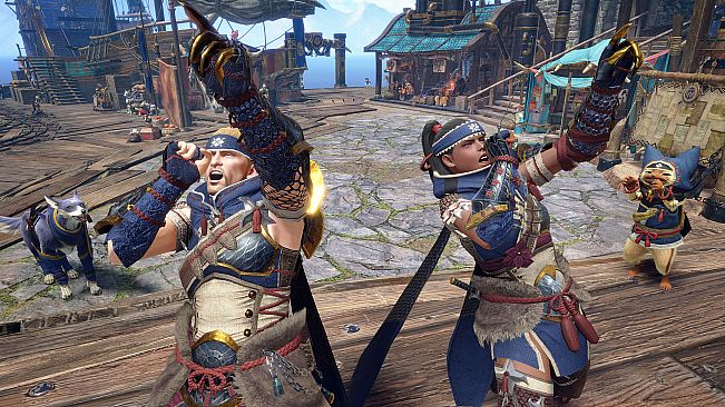 Monster Hunter Rise - "For the Fans" gesture set