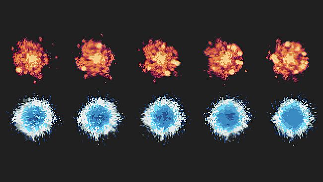 RPG Maker MZ - Pixelated Animations Pack Vol.2