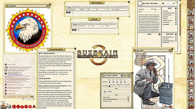 Fantasy Grounds - Noir Knights Intro Pack (Savage Worlds)
