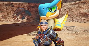 Monster Hunter Rise - "Stuffed Tigrex" Hunter layered weapon (Hunting Horn)