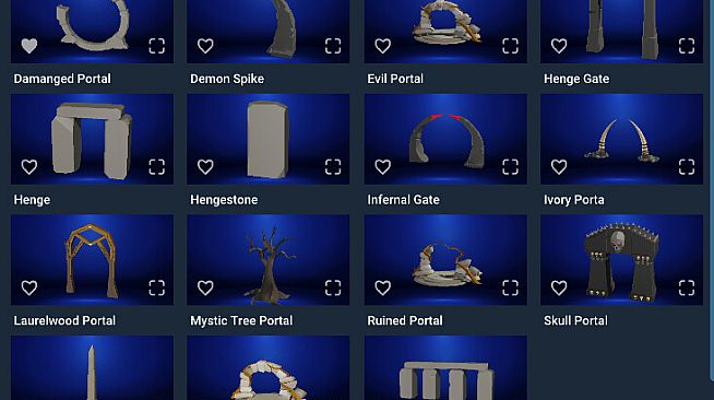 GameGuru MAX Low Poly Mini Kit - Fantasy Portals