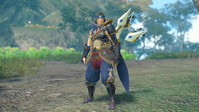 Monster Hunter Rise - "Lost Code: Labr" Hunter layered weapon (Switch Axe)