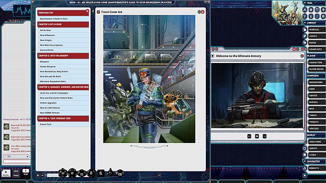 Fantasy Grounds - G.I. JOE Roleplaying Game Quartermaster's Guide to Gear Sourcebook
