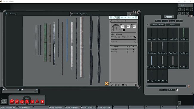Fantasy Grounds - FG Modern Industrial Map Pack 2