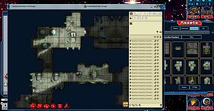 Fantasy Grounds - Pathfinder Map Pack: Starship Chambers