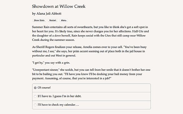 Showdown at Willow Creek