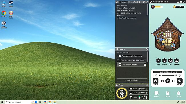 Mini Cozy Room: Lo-Fi