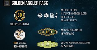 Fishing Planet: Golden Angler Pack