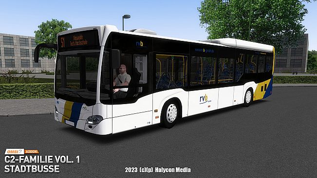 OMSI 2 Add-on C2 Family Vol. 1 City Buses