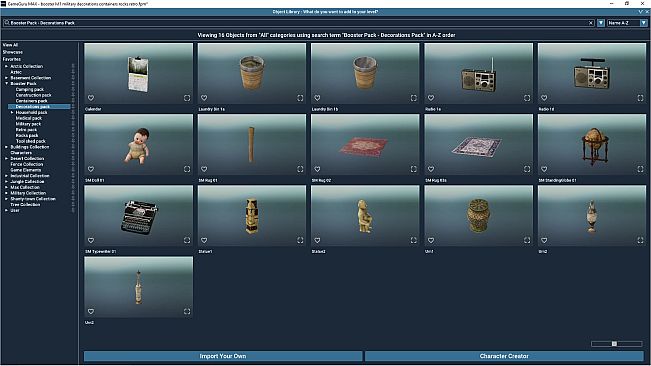 GameGuru MAX 3D Models Booster Pack