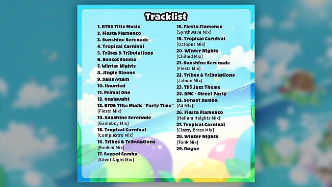 Bloons TD 6 Soundtrack