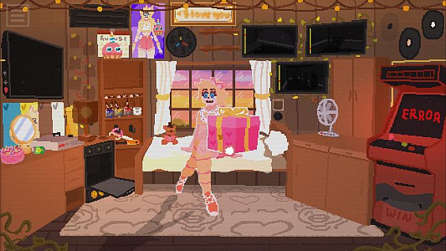 Sexy Chicken Girl Kisses Rotten Rabbit Man