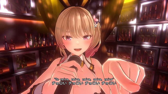 BUNNY GARDEN 2 - Rin's Karaoke Song: "So naive! (lol)"