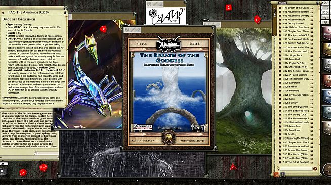 Fantasy Grounds - 3.5E/PFRPG: SH3: The Breath of the Goddess