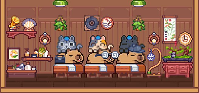 卡皮巴拉的幸福时光 Capybara's Happytime