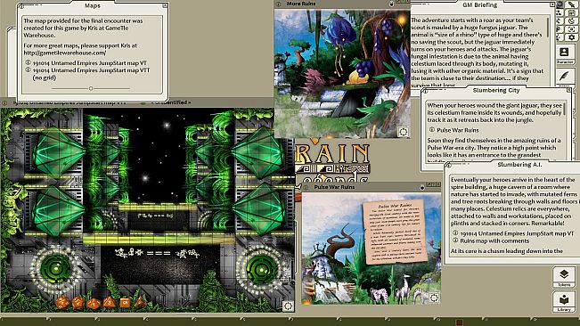 Fantasy Grounds - Untamed Empires JumpStart