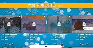 WORLD OF ART JIGSAW PUZZLES: MONET