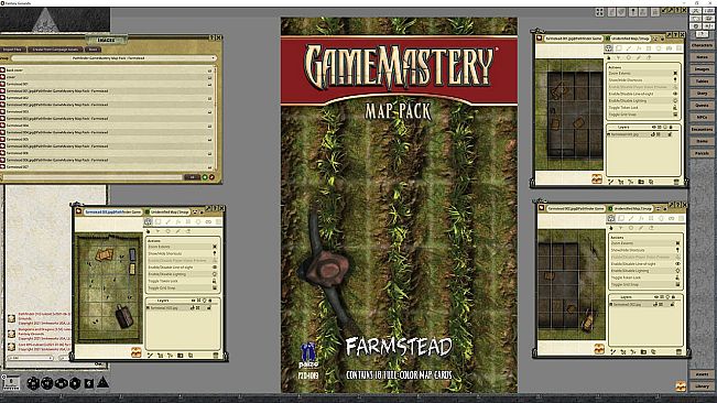 Fantasy Grounds - Pathfinder RPG - Gamemastery Map Pack Farmstead
