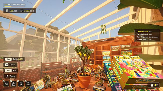 The Cozy Board Game Shop: Tidy Up