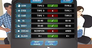Donor Clinic Simulator