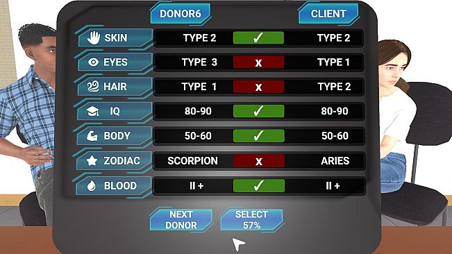 Donor Clinic Simulator