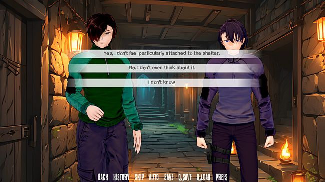 Between Invisible Walls