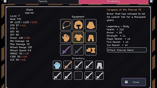 Overleveled