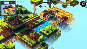 Hidden Cube World Top-Down 3D