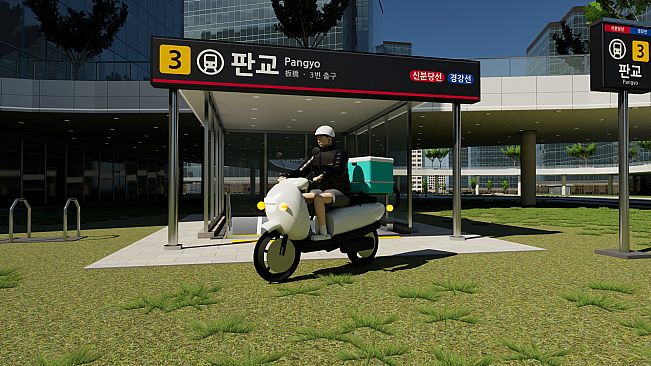 Delivery Simulator: Pangyo Station