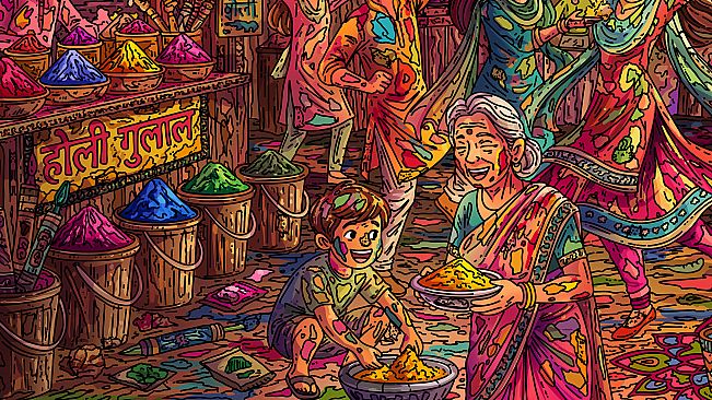 100 Holi Cats